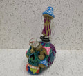 Psychedelic Skull Mushroom Water Pipe